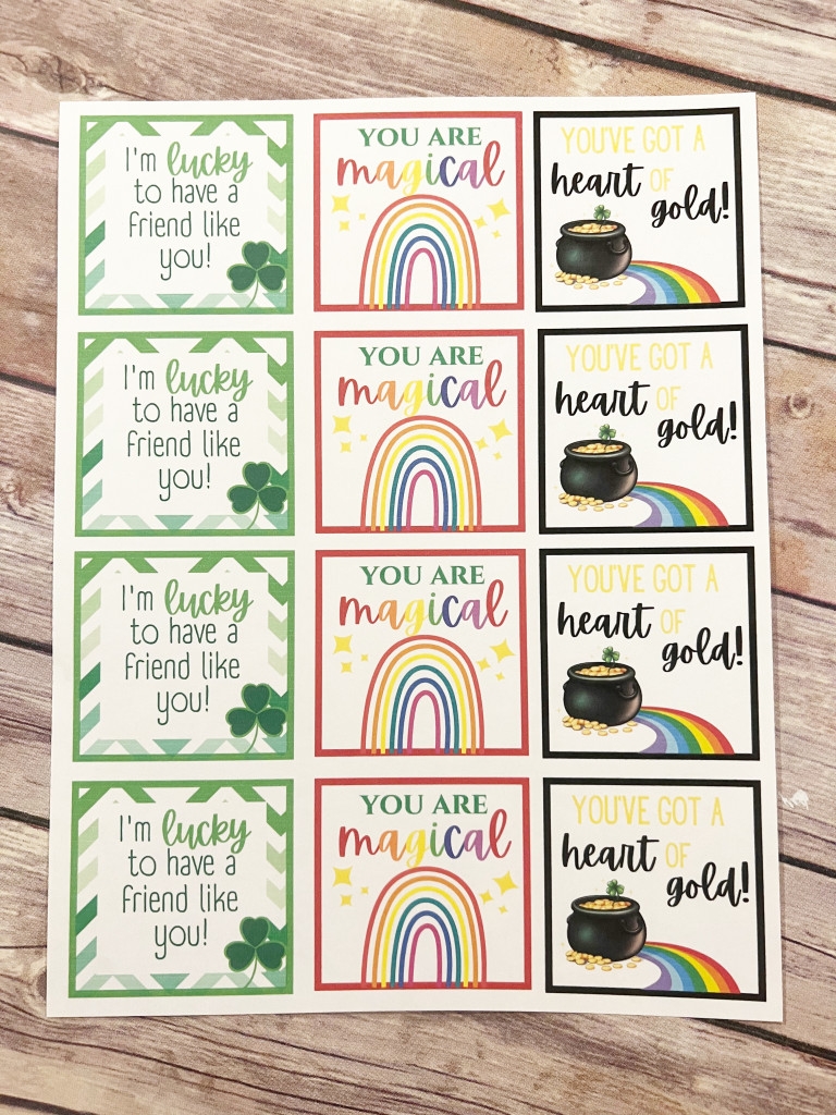 St Patrick s Day Gift Tags Leah With Love