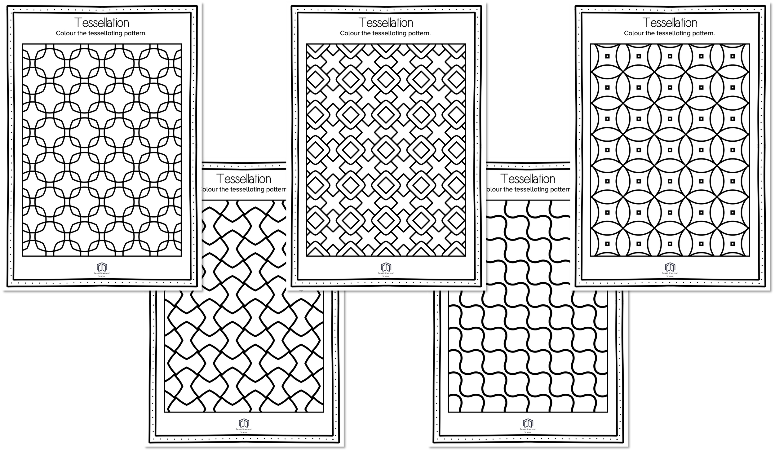 Tessellating Worksheet Tessellating Worksheet