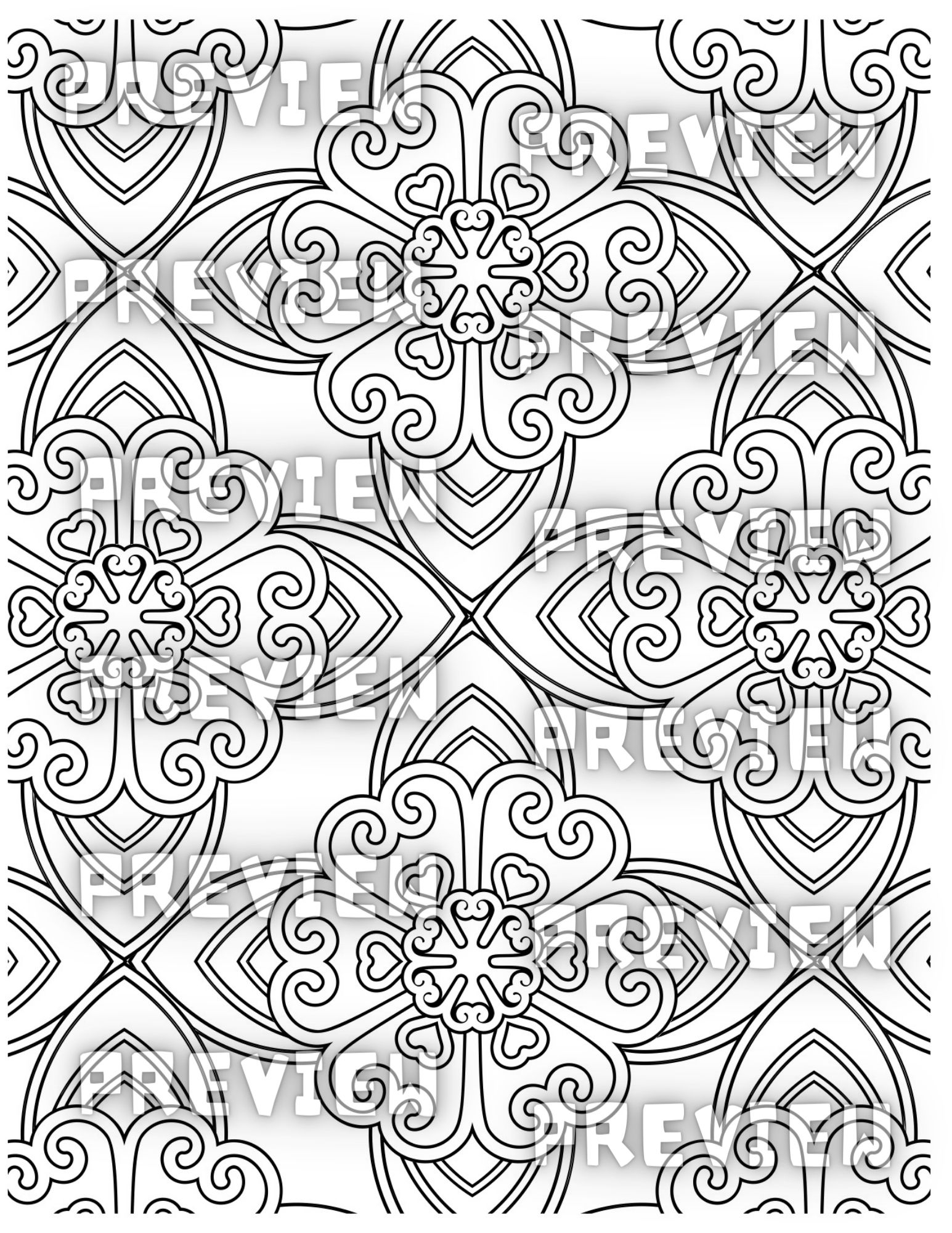 Printable Tessellations Coloring Pages Printable Tessellations Coloring Pages