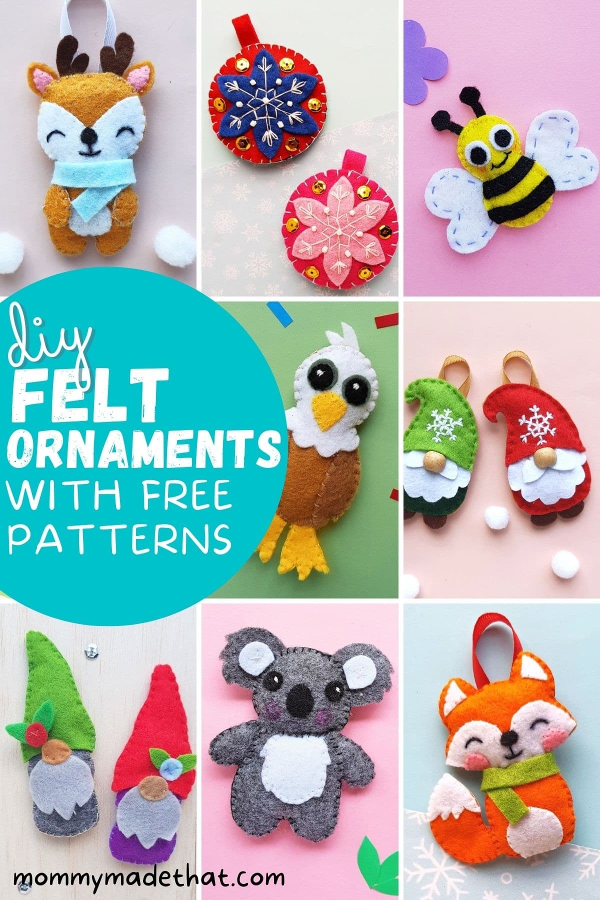 Free Printable Felt Ornament Patterns