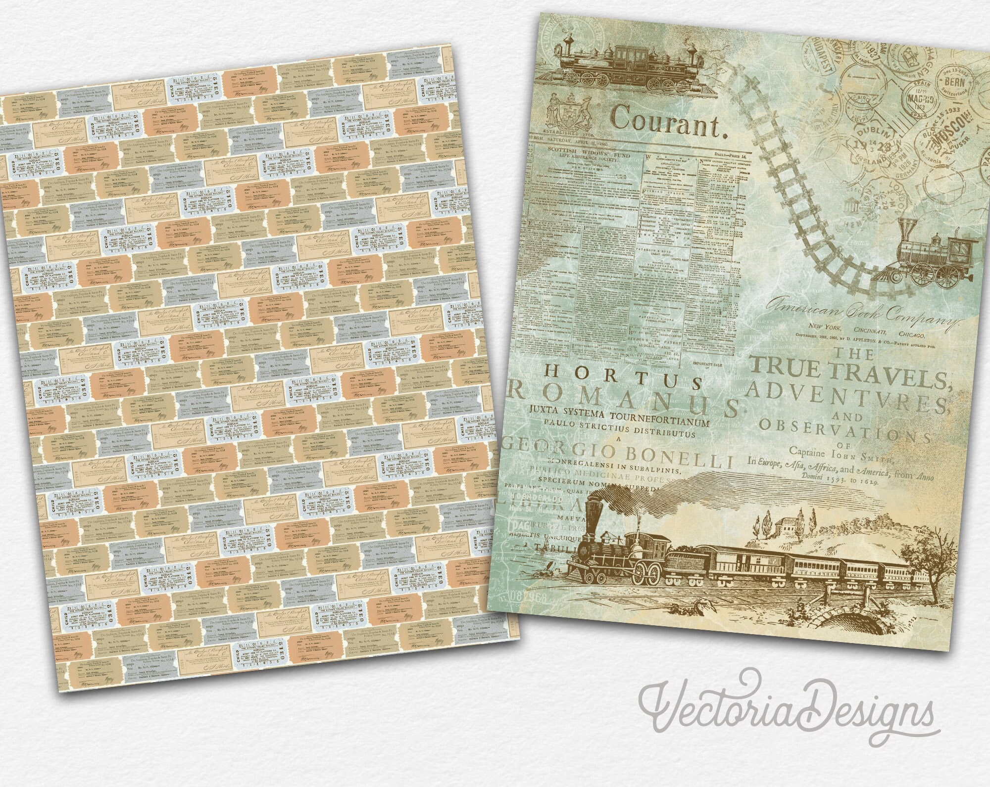 Train Paper Crafting Train Adventures Printable Train Ephemera Wrapping Paper Pack Digital Scrapbooking Vintage Paper Crafting 002213 Train Paper Crafting Train Adventures Printable Train Ephemera Wrapping Paper Pack Digital Scrapbooking Vintage Paper Crafting 002213