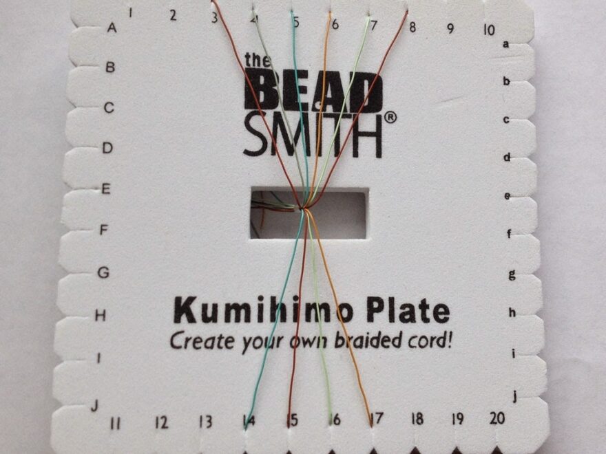 Tutorial Tuesday Soft Flex Kumihimo Bracelet Kristen Fagan Art And Design