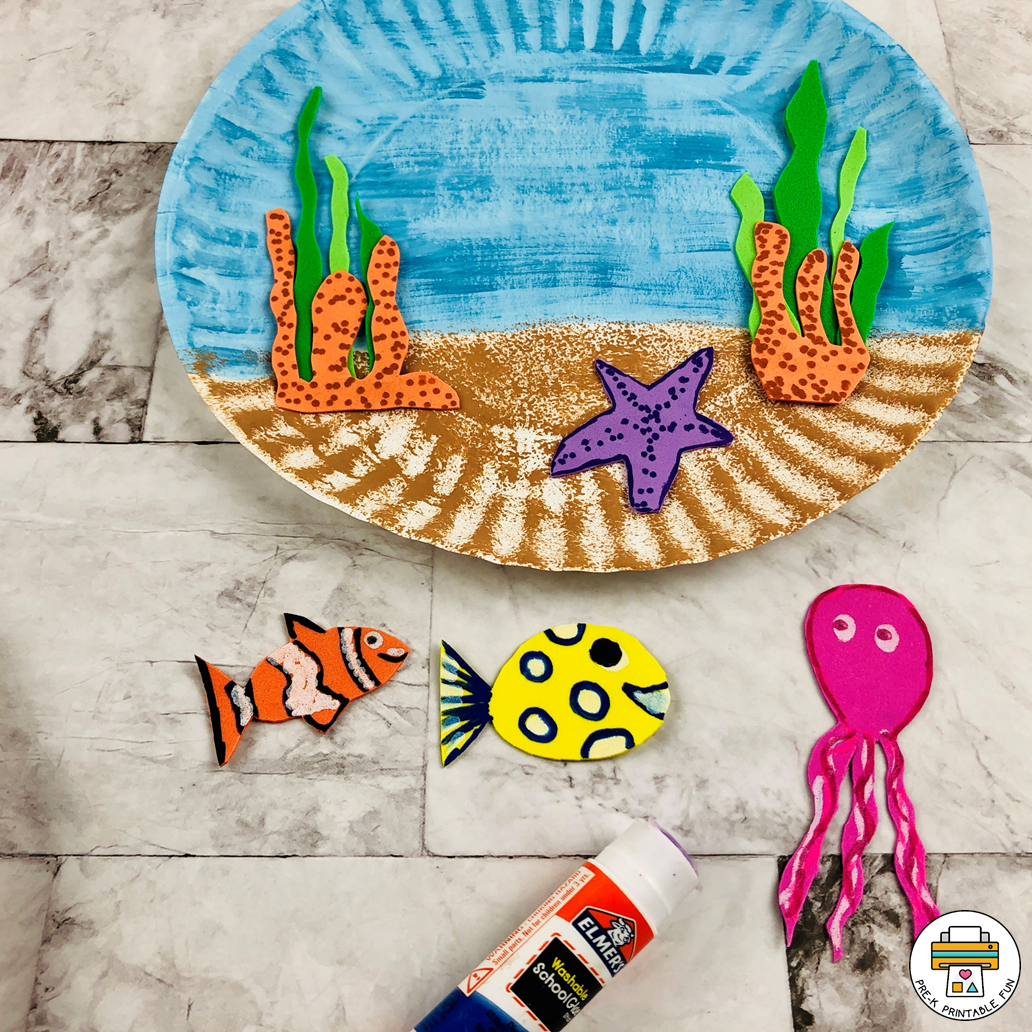Under The Sea Craft For Kids Pre K Printable Fun