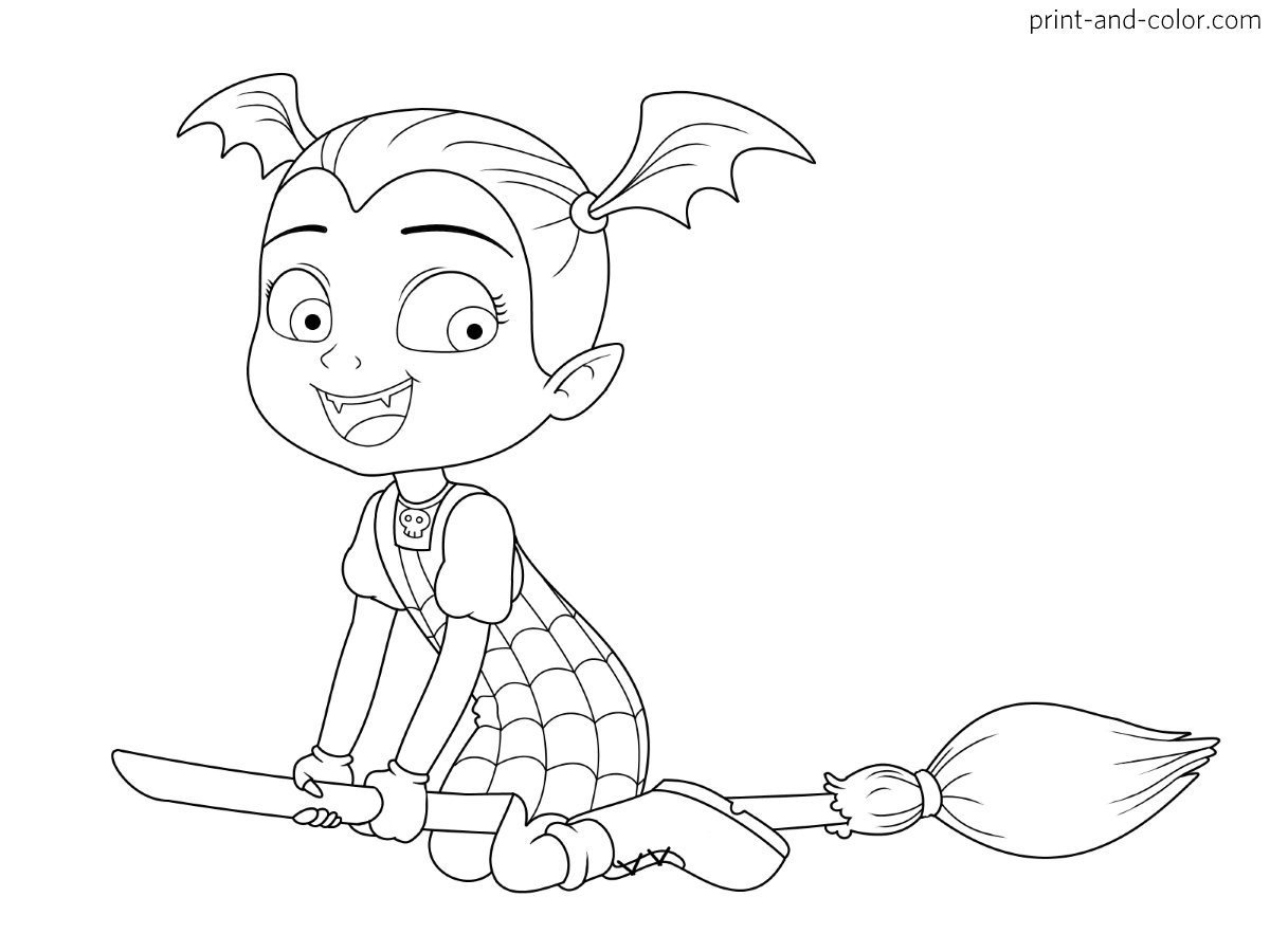 Vampirina Coloring Pages Print And Color Vampirina Coloring Pages Print And Color