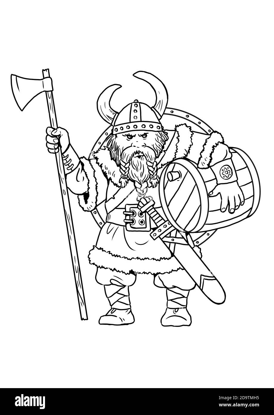 Printable Viking Man Template Printable Viking Man Template
