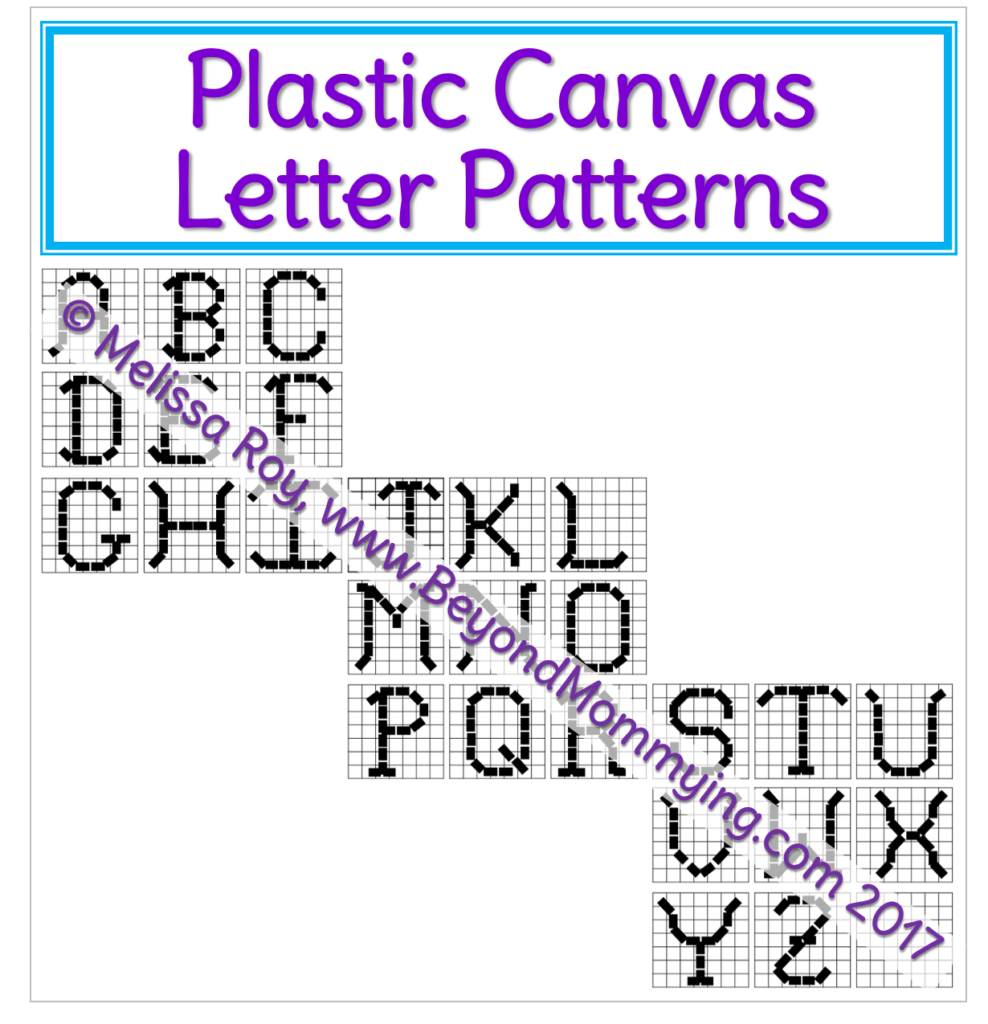 Ways To Use Plastic Canvas And Printable Plastic Canvas Letter Patterns Ways To Use Plastic Canvas And Printable Plastic Canvas Letter Patterns
