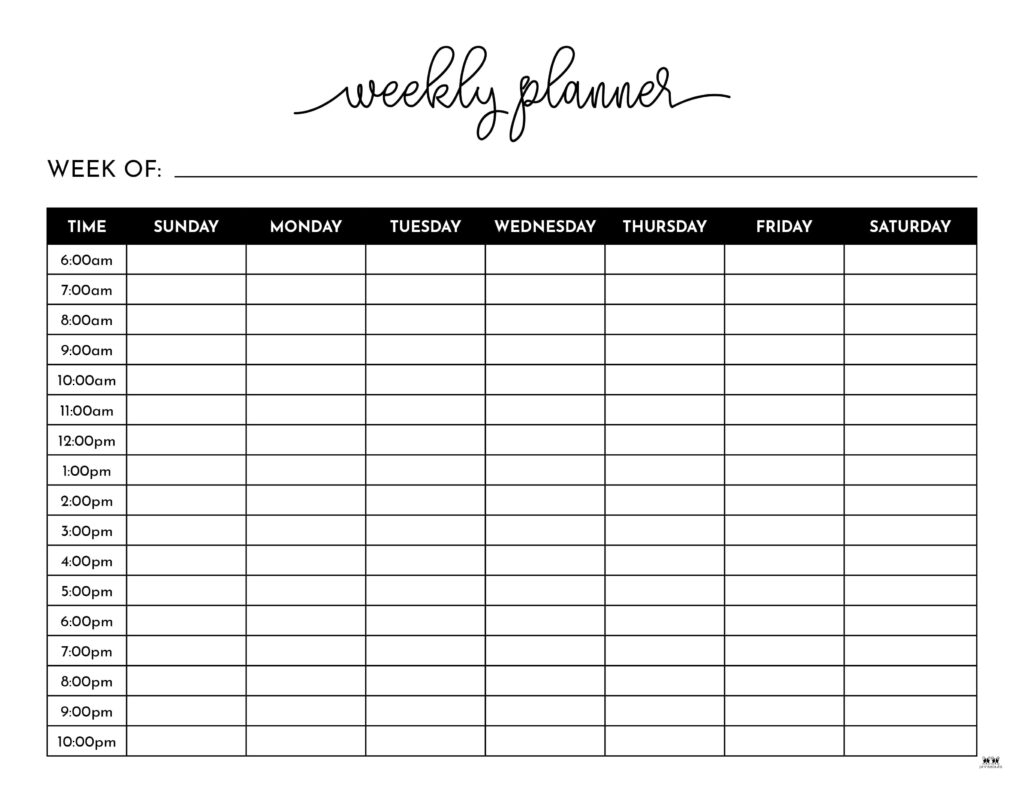 Week At A Time Calendar By Weeks Printable Week At A Time Calendar By Weeks Printable
