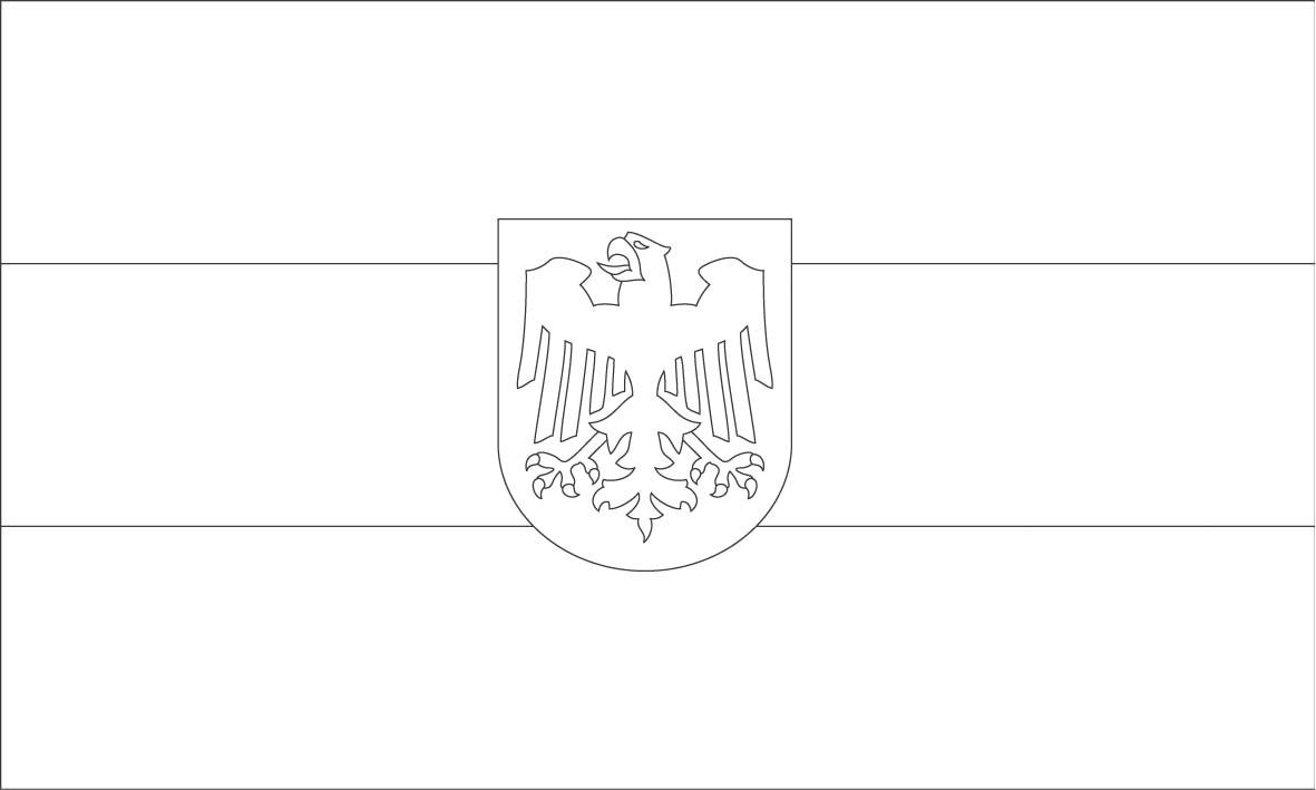 Germany Flag Printable Coloring Page Germany Flag Printable Coloring Page