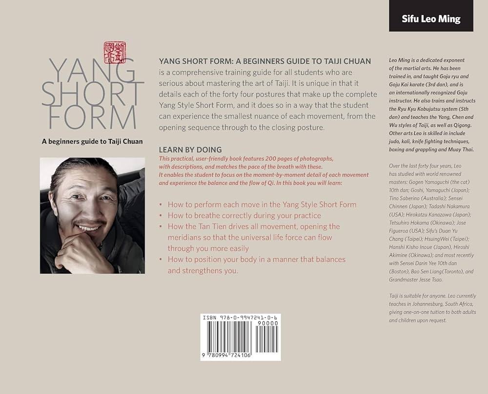 Yang Short Form A Beginners Guide To Taiji Chuan Ming Leo Low Addenbrooke Caroline Elizabeth 9780994724106 Amazon Books Yang Short Form A Beginners Guide To Taiji Chuan Ming Leo Low Addenbrooke Caroline Elizabeth 9780994724106 Amazon Books
